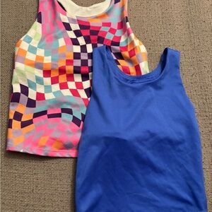 Sporty 5T Girls’ Athletic Tank Top Set with Built-in-Bralette